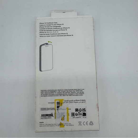 Apple Taupe FineWoven iPhone Case - Picture 3 of 3